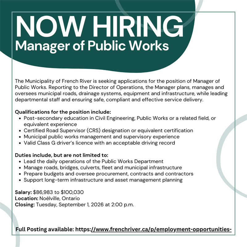 Manager of Public Works